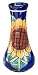 Small Sunflower Talavera Violet Flower Vase