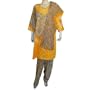 Indian Salwar Kameez Cotton Embroidered Dress Size (L/42)