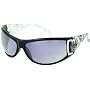 Big Wrap Style Smoke / Brown lens Acrylic Fashion Sunglasses - Close-out Sale !
