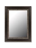 IMAGE OF Hitchcock Cameo Florentine Walnut Pallet & Bronze Trim 58 X 85 Decorative Wall Mounted Mirror 601809