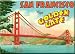 San Francisco Golden Gate Bridge Magnet 29001C