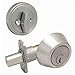 Designers Impressions Satin Nickel Single Cylinder Deadbolt (We Key Lock Orders Alike for Free)
