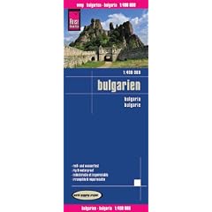 Bulgarien 1 : 400 000: Kartenbild 2seitig, klassifiziertes Stra�ennetz, Ortsindex, GPS-tauglich, wasserfest impr�gniert