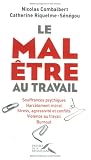 Le mal-être au travail