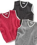 Greendog Little Boy Cable Sweater Vest