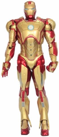 New Hot Avengers Golden Color Iron Man Marvel Legends 7" Action Figure x 1pcs