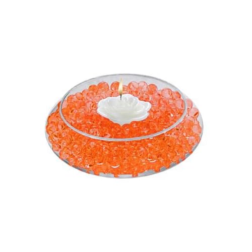 Water Pearls Orange 8oz Pack Centerpiece Wedding Tower Vase Filler
