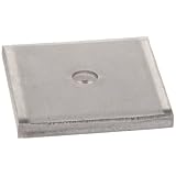 Buy Square Flat Washer, 18-8 Stainless Steel, Square Shape, USA Made, 1 4 Bolt Size, ... by Small Parts
