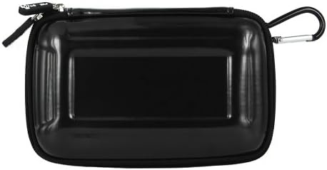 Case for Garmin Nuvi GPS 265W 855 260W 1350T 205W 1350LMT 1390LMT 295W 465T 1300 1300LM 1390T 255W 1370T 765T 885T 250W 755T 660 650 750+Screen Protector, Black Carbon