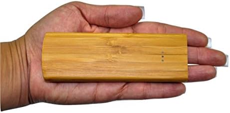 Bamboo Power Bank Portable External Charger 3000mAh 2 pack, the perfect gift to give and to keep