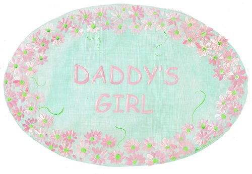 The Kids Room Daddy's Girl Oval Wall Plaque