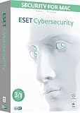ESET Cybersecurity, 3 User, 1 Year Licence (Mac)