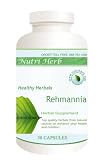 Healthy Herbals Rehmannia Herbal Supplement, 300 Mg, 30 Vegetable Capsules