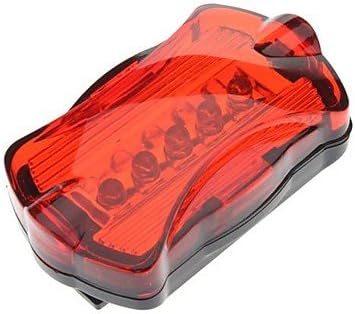 RayShop - Black+Red Safety Flashing Light