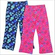 Girls Printed Cotton/Lycra Boot Cut Legging