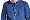 www.frisurentrend.com - FRISUR CLOTHING FRED HOODIE blau weiss
