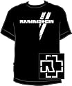 Rammstein Weibe Balken Logo Black T-shirt Tee