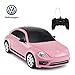 Radio Remote Control 1/24 Scale Volkswagen Beetle Licensed RC Model Car (Pink)