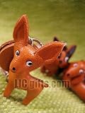 41r4buDVuvL. SL160  * MINIATURE PINSCHER * 3D Dog Leather Japanese Cell Phone Charms VANCA Craft Petit Mini Mascot