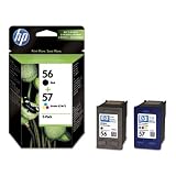 HP No56/57 Combo Pack Blk/Colour SA342AE