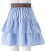 (アースミュージックアンドエコロジー)earth music&ecology Chambray Tiered/SK 画像拡大