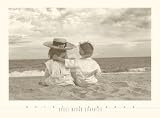 Cameron Two Children Kunstdruck Kinder Strand