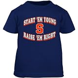 Syracuse Orange Navy Blue Infant Start 'Em Young T-shirt