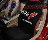 Custom Corvette C6 Logo Seat Cover Towel 41r4iYt2I8L. SL160 Custom Corvette C6 Logo Seat Cover Towel