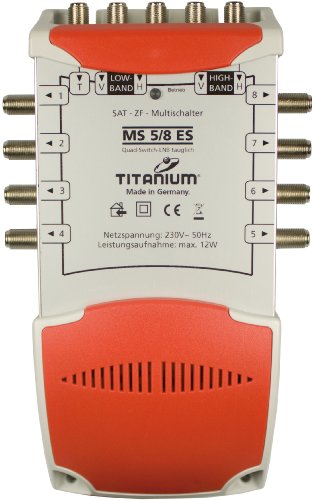 Smart Multischalter 5in8, mit Netzteil, Quadtauglich Preisvergleich