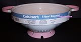Review Cuisinart 89313 / Cuisinart 5 Quart Colander Strainer Pink and White