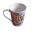 10 oz Disney Fairies Mug - V shape Porcelain Tinker Bell & Friends Cup with handle