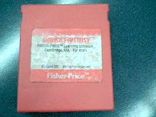1984 SSC Fisher-Price Dance Fantasy Learning Software #DCF-AT For Atari 400/Atari 800