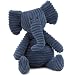 Plush Cordy Roy Navy Blue Elephant 15