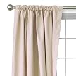 Roc-Lon Blackout Mora Window Panel - Taupe (50x63")