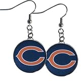 NFL Chicago Bears Charm Dangle Earrings