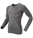 Odlo Herren Unterhemd Long Sleeve crew neck EVOLUTION LIGHT, castlerock, S