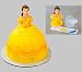 Beauty & the Beast Belle Topper Petite Cake