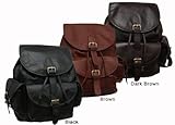 IMAGE OF Amerileather Urban Buckle- Flap BackPack (Brown)