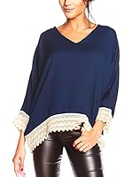 SAINT GERMAIN PARIS Blusa Barbara (Azul Oscuro)