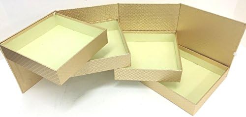 Ameniti, 4 Tier Large Box Red Empty