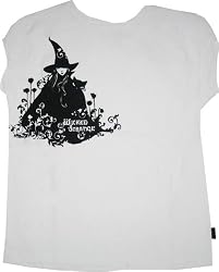 Emily the Strange juniors women's shirt tee Wicked Strange White