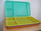 Tupperware Impressions Dining Tray Set of Four