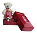 Kitchen & Housewares : Send Our "Girl" Teddy Delivery Holding a Miniature Bottle of Wine and an Ornate Miniature Key for a Special 18th/21st Birthday Present. (Different Bears Available) FREE Gift Card/Message Service. Ideal 18th / 21st Birthday Gift for a Girl.