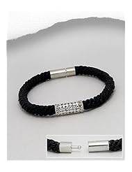 Polyester Bracelet In Zinc