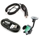 Car Mount Air Vents Holder Kit for Dashboard and Windshield + Rapid Auto Vehicle Plug... 