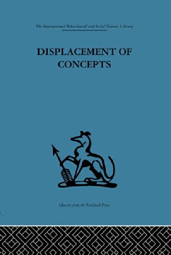 international behavioural and social sciences library displacement of concepts international behavioural and