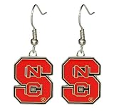 North Carolina State Wolfpack - NCAA Team Logo Dangler Earrings