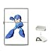 Flip Top Lighter of Vintage Retro Megaman (Mega Man) Portrait
