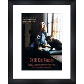 CAROLE KING Tapestry - Framed Original Advert