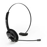 Emerson Comfort Fit Wireless Bluetooth Headset - Retail Packaging - Black